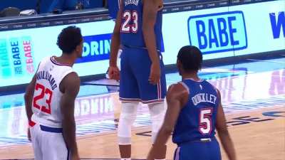 [Highlight] Knicks rookie Immanuel Quickley to Lou Williams: &ldquo;You were one of my favorite players.&rdquo;