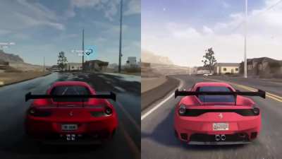 "The only Ubisoft game to get a graphics update." | The Crew 1