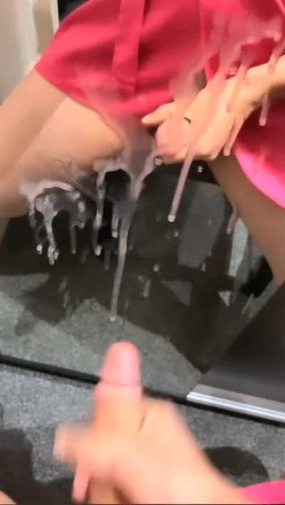 Say "aahhh" and swallow everything