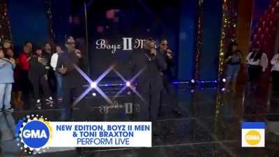 New Edition, B2M & Toni Braxton perform a medley of their songs