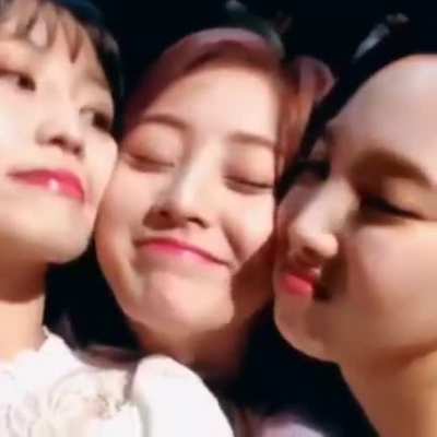 Momo &amp;amp; Nayeon smothering Jihyo