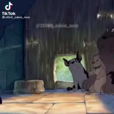 Stitch t&aacute; puto