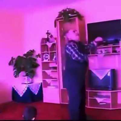 Absolute chad dances to some tunes