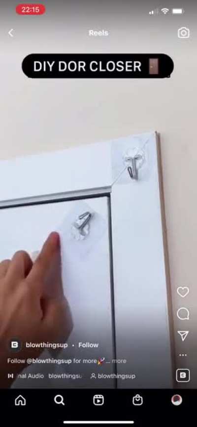 Or&hellip; maybe close the door behind you?