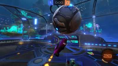 Clean 0 second air dribble goal to secure the overtime :&amp;gt;