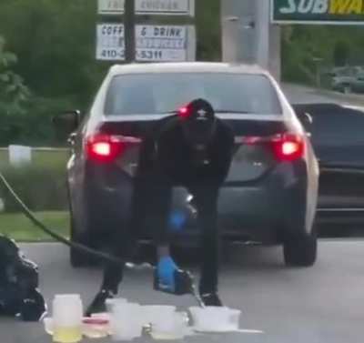 Idiot filling up