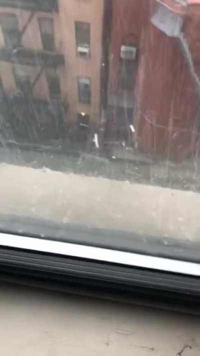 Hail? How????