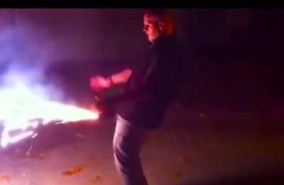 Firecracker in pants