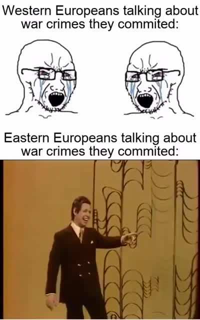 We do a bit of genocide