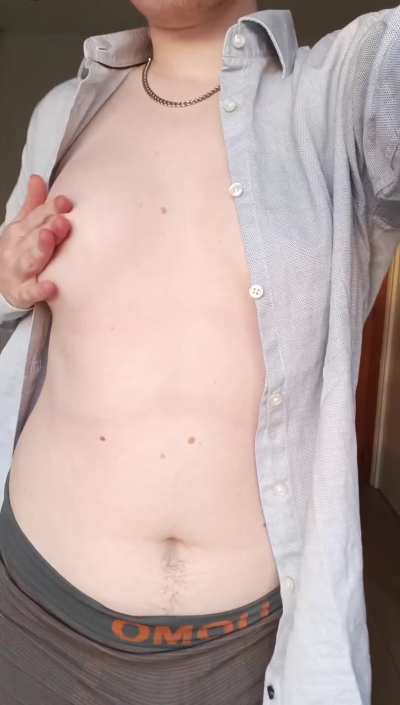 I love touching myself near the window &mdash; I'm alright with neighbors checking out my body 💦