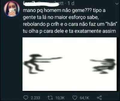 poxa, a gente se esforça