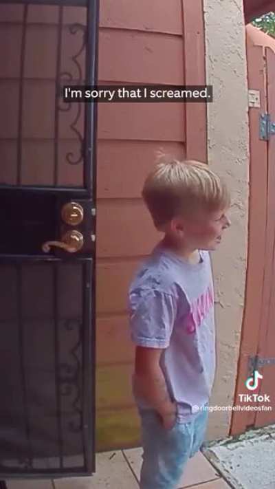 &ldquo;I got to get used to you being able to see through the doorbell&rdquo;
