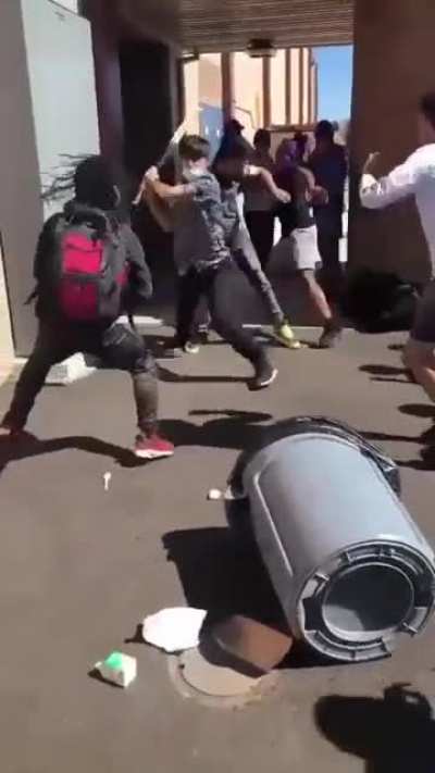 Arab kid called black kid the hard R