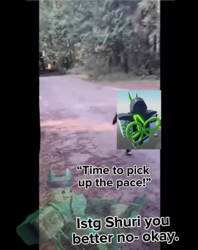 Shuriken ignores the road&rsquo;s sign and pays for it