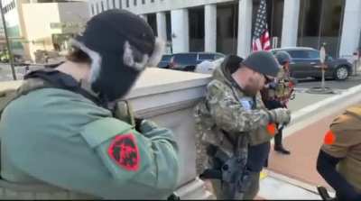 Gravy Seals gathered in Virginia today to protest their gun rights