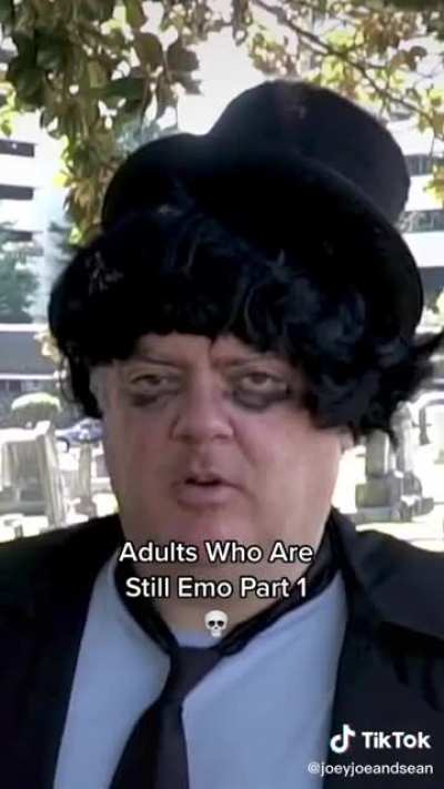 When you try to return to your emo phase late in life
