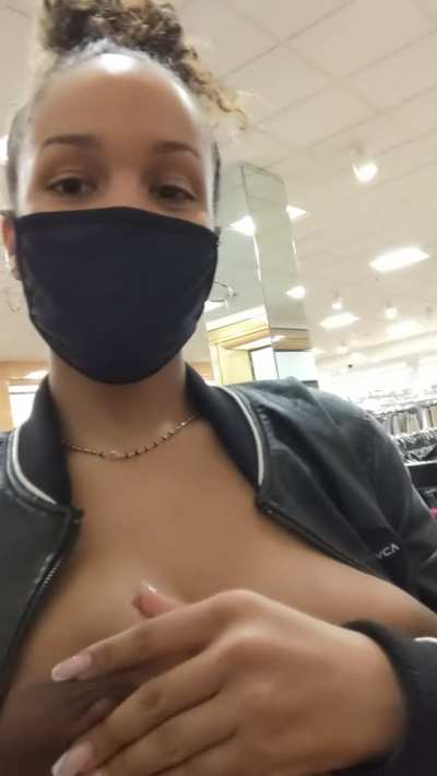 I love wearing my favorite top at the mall