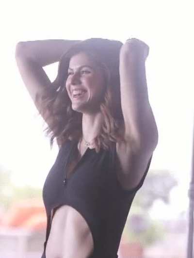 laughing