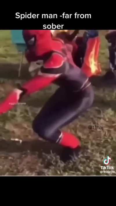 &lsquo;Mom what&rsquo;s Spider-Man holding?&rsquo;