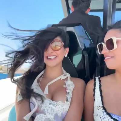 Windy and bouncy