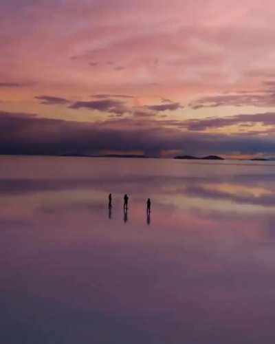 This place in Uyuni, Bolivia
