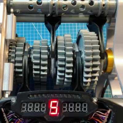 My 3D Printed F1 Gearbox is finally shifting!