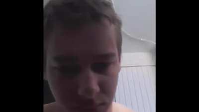 Taking a hard shit