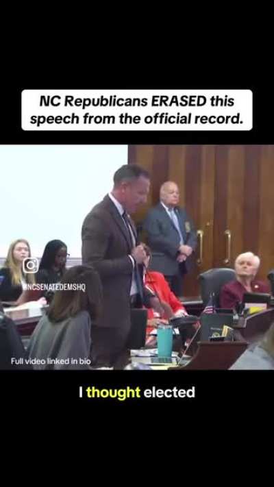 &ldquo;Micheal Garrett&rdquo; (D) to be entered into permanent record