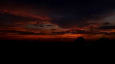 My first sunset timelapse from delhi!