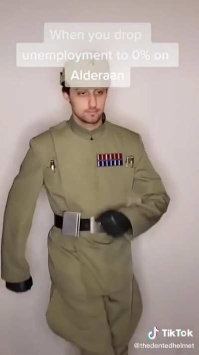 No one ever talks about Lord Vader Eliminating joblessness
