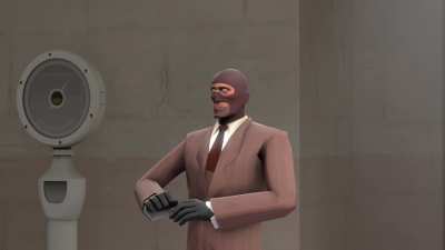 I animated Spy and Demo discuss a drawing