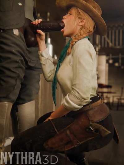 Sadie blowjob animated (nythra3d)