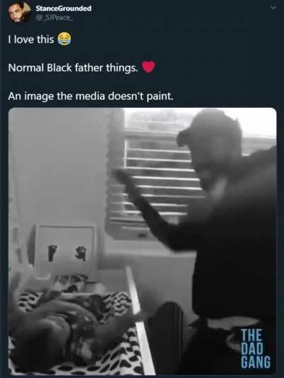 The dad's dance