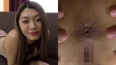 Pretty face and asshole