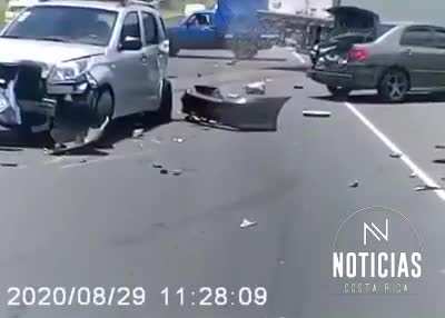 Multi-car accident
