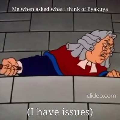 I really don't like him