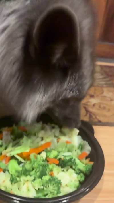 Just eating