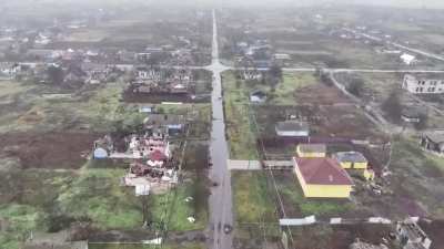 The village of Posad-Pokrovs&rsquo;ke, destroyed by 95 percent. Before the war, it was one of the most picturesque and prosperous villages of Kherson region