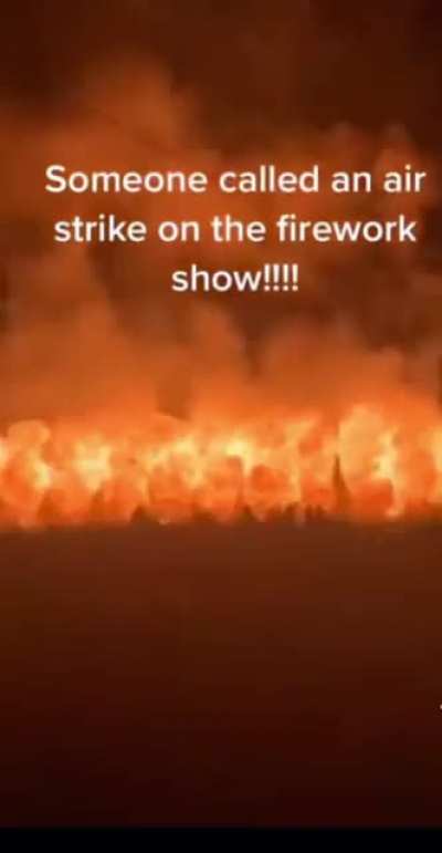 What a way to end the Firework Show