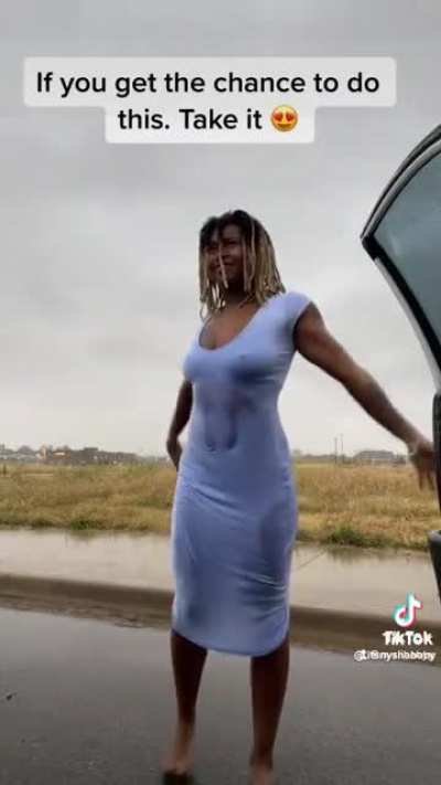Fun in the rain