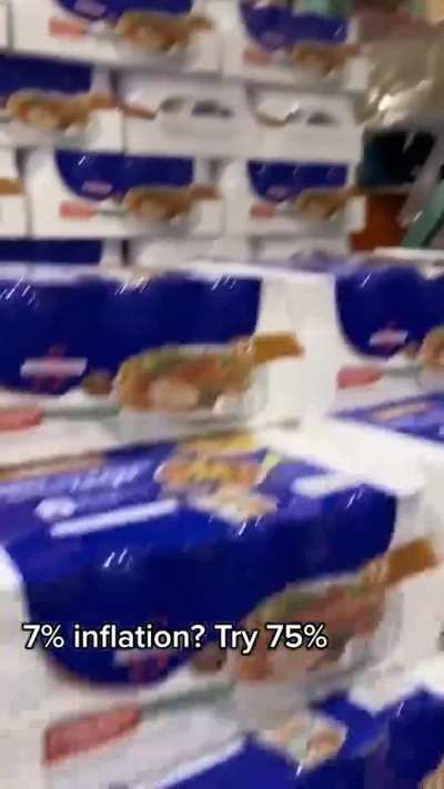 This guy walks around Costco and shares examples of food inflation that are way higher than the numbers reported for food inflation by the government.