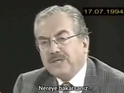 Aziz Nesin, &ccedil;ok tepki toplayan 'T&uuml;rk milletinin %60'ı aptaldır." s&ouml;z&uuml; hakkında konuşuyor.