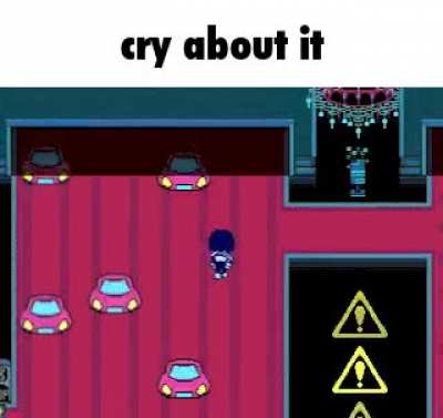 cry about it