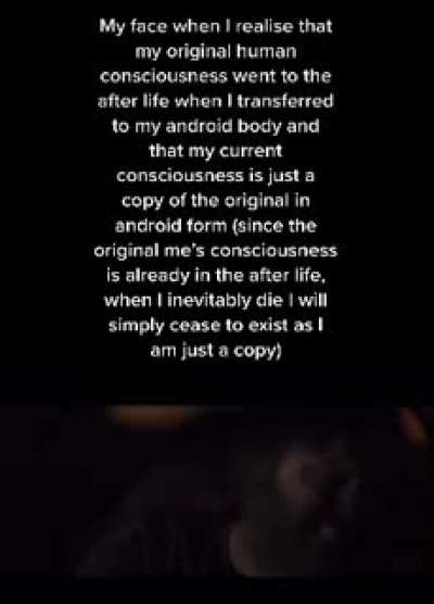 Or I could live endlessly watching everyone I know and love die over and over until the sun swallows the earth.