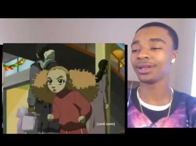 Boondocks funny among us refrence but the audio isn’t shit