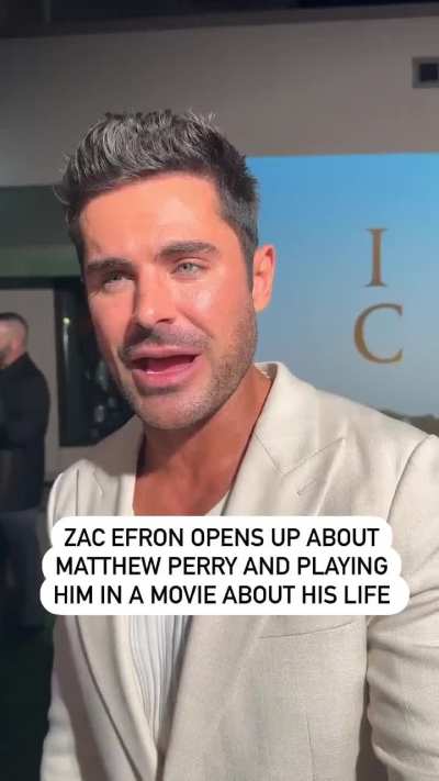 Zac Efron opens up about Matthew Perry &amp; says he would be &ldquo;honored&rdquo; to play him in a film about his life