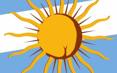 Flag of Argentina butt you get a look behind the scenes