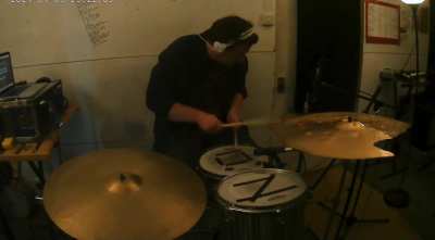 Playing along to some Death Grips!