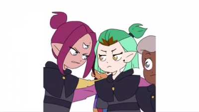 "She's a human, I don't like her." "I DON'T LIKE YOUR FACE!" (by Fokuwu)