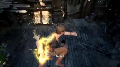 Nathan Drake also uses Hamon